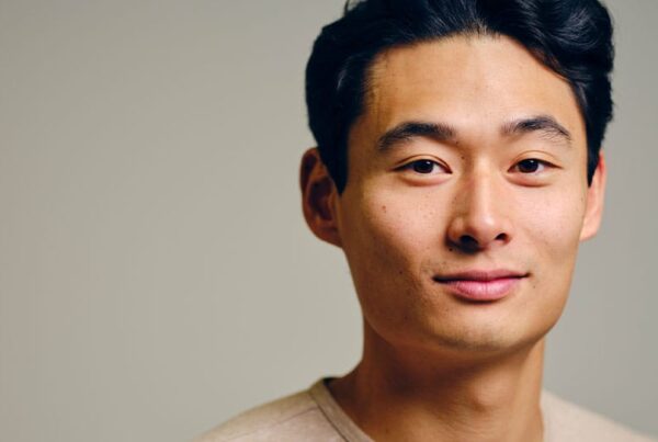 man after his asian eyelid surgery in New Jersey