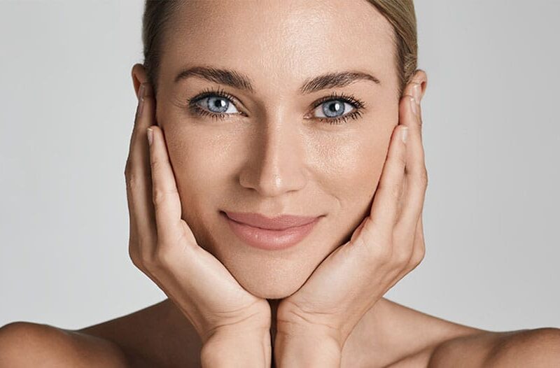 woman after getting a modern facelift in New Jersey
